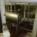 Stevens Point Brewery wort grant under the lautertun vessel.